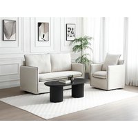 Couchtisch - MDF - Schwarz - LORIMILA von Vente-unique