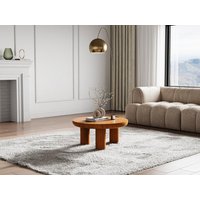 Couchtisch - Mangoholz - Holzfarben hell - LASIRA von Vente-unique