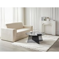 Couchtisch - Sicherheitsglas - Anthrazit - SELVORA von Vente-unique