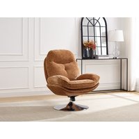 Drehsessel - Stoff - Senfgelb - ILMACA von Vente-unique