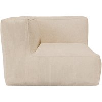 Ecksessel - Cord - Beige - NOUMARA Ecksessel - Cord - Beige - NOUMARA von Vente-unique