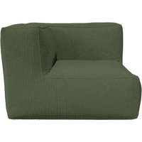 Ecksessel - Cord - Grün - NOUMARA Ecksessel - Cord - Grün - NOUMARA von Vente-unique