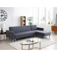 Ecksofa mit Schlaffunktion - Ecke wechselbar - Stoff - Grau WILLIS II Ecksofa mit Schlaffunktion - Ecke wechselbar - Stoff - Grau WILLIS II von Vente-unique