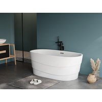 Freistehende Badewanne Design - 200 L - Weiß - DOMINIKA von Vente-unique