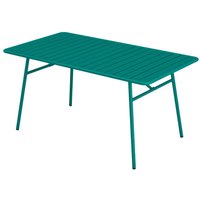 Gartentisch - L. 160 cm - Metall - Blau - MIRMANDE von MYLIA von Vente-unique