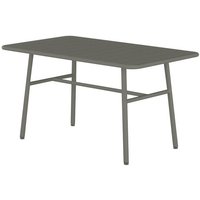 Gartentisch - Metall - Anthrazitgrau - MIRMANDE von MYLIA von Vente-unique