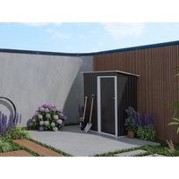 Gerätehaus Gartenhaus - Stahl - 1,1m² - BIRON von Vente-unique