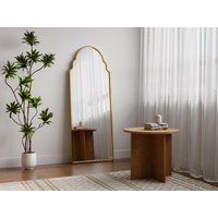 Großer Vintage-Spiegel - Metall - 60 x 160 cm - Goldfarben - KARIAN von Vente-unique