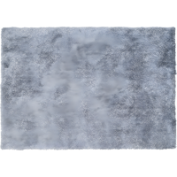 Hochflorteppich - 160 x 230 cm - Silberfarben - GLITTER von Vente-unique