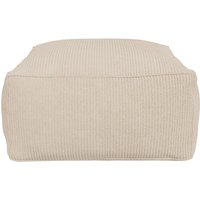 Hocker - Cord - Beige - NOUMARA Hocker - Cord - Beige - NOUMARA von Vente-unique