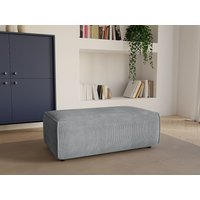 Hocker - Cord - Grau - AMELIA Hocker - Cord - Grau - AMELIA von Vente-unique