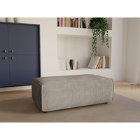 Hocker - Cord - Taupe - AMELIA Hocker - Cord - Taupe - AMELIA von Vente-unique