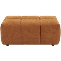 Hocker -Strukturstoff - Terracotta - APOLIU von Vente-unique