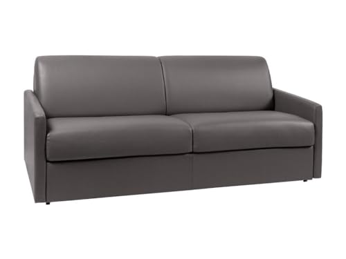 Kauf Unique Schlafsofa 4-Sitzer - Liegefläche: 160 cm - Matratzenhöhe: 14 cm - Grau - CALIFE von Vente-unique