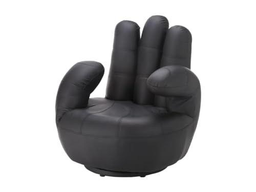 Vente-unique Sessel Fingersessel Catchy - Schwarz von Vente-unique