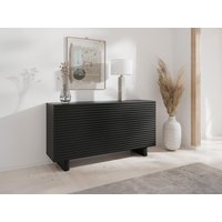 Kommode mit 6 Schubladen - MDF - Schwarz - LUDIMA von Vente-unique