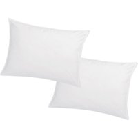 Kopfkissen 2er-Set Memory Schaum - 750 gr - 50 x 70 cm - Baumwollperkal - Weiß - AUXENCE Kopfkissen 2er-Set Memory Schaum - 750 gr - 50 x 70 cm - Baumwollperkal - Weiß - AUXENCE von Vente-unique