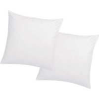 Kopfkissen 2er-Set Memory Schaum - 750 gr - 60 x 60 cm - Baumwollperkal - Weiß - AUXENCE Kopfkissen 2er-Set Memory Schaum - 750 gr - 60 x 60 cm - Baumwollperkal - Weiß - AUXENCE von Vente-unique