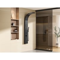 Massage Duschpaneel Duschsäule - Schwarz - TYRA Massage Duschpaneel Duschsäule - Schwarz - TYRA von Vente-unique