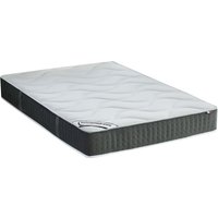 Matratze - 160 x 200 cm - Hybridmatratze - Taschenfederkern 7 Zonen & Memory Schaum - Stärke 25 cm - TIAMAT von DREAMEA von Vente-unique