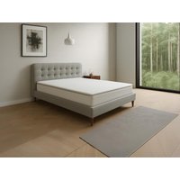 Matratzenauflage 140 x 190 cm - Memoryschaum - Abnehmbarer Bezug - Höhe 5 cm - NAJOON von YSMÉE von Vente-unique