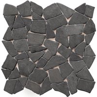 Mosaikfliesen - 1 Pack: 1 m² - Marmor - Grau - MOLI Mosaikfliesen - 1 Pack: 1 m² - Marmor - Grau - MOLI von Vente-unique