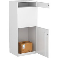 Paketbriefkasten - Weiß - L45 x B35 x H105 cm - COLIBRI Paketbriefkasten - Weiß - L45 x B35 x H105 cm - COLIBRI von Vente-unique