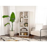 Regal mit 5 Fächern - Marmoroptik Grau - LUELA Regal mit 5 Fächern - Marmoroptik Grau - LUELA von Vente-unique