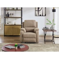 Relaxsessel - Mikrofaser - Taupe - BRODY von Vente-unique