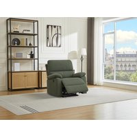 Relaxsessel elektrisch - Cord - Grün - LUNANO von Vente-unique