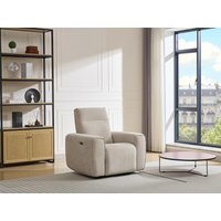 Relaxsessel elektrisch - Stoff - Beige - LORGITA Relaxsessel elektrisch - Stoff - Beige - LORGITA von Vente-unique