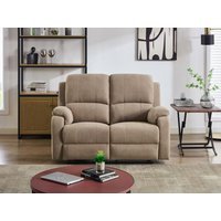 Relaxsofa 2-Sitzer - Mikrofaser - Taupe - BRODY von Vente-unique