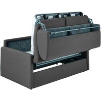 Schlafsofa 2-Sitzer - Liegefläche: 120 cm - Matratzenhöhe: 14 cm - Stoff - Grau - CALIFE Schlafsofa 2-Sitzer - Liegefläche: 120 cm - Matratzenhöhe: 14 cm - Stoff - Grau - CALIFE von Vente-unique