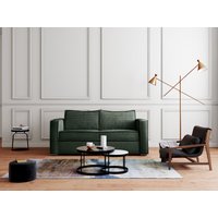 Schlafsofa mit Matratze 3-Sitzer - Cord - Tannengrün - Liegefläche 140 cm - Matratze 22 cm - LORETO Schlafsofa mit Matratze 3-Sitzer - Cord - Tannengrün - Liegefläche 140 cm - Matratze 22 cm - LORETO von Vente-unique