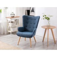 Sessel - Stoff - Blau - VATELY von Vente-unique