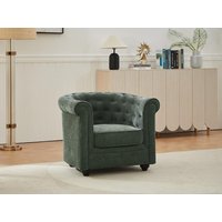 Sessel - Stoff - Grün - CHESTERFIELD von Vente-unique