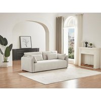 Sofa 3-Sitzer - Stoff - Beige - BALAVO Sofa 3-Sitzer - Stoff - Beige - BALAVO von Vente-unique