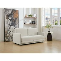 Sofa 3-Sitzer mit Schlaffunktion - Stoff - Beige - BORSILA Sofa 3-Sitzer mit Schlaffunktion - Stoff - Beige - BORSILA von Vente-unique