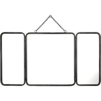 Spiegel Vintage-Stil - 60 x 112 cm - Grau metallic - CERRONE von Vente-unique