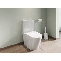 Stand-WC aus Keramik - Weiß glänzend - Ablauf waagerecht - NAGILAM Stand-WC aus Keramik - Weiß glänzend - Ablauf waagerecht - NAGILAM von Vente-unique