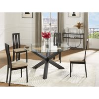 Stuhl 2er-Set - Buche massiv - Wenge - DOMINGO Stuhl 2er-Set - Buche massiv - Wenge - DOMINGO von Vente-unique