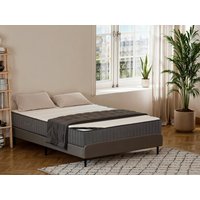 Taschenfederkernmatratze - 120 x 200 cm - Hybridmatratze - 7 Zonen - Atmungsaktiver Kaltschaum - Stärke 26 cm - AUDACE von PALACIO von Vente-unique