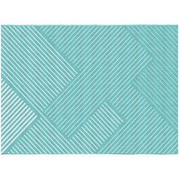 Teppich mit geometrischen Formen - Indoor oder Outdoor - 150 x 200 cm - Blau - RIVIERA Teppich mit geometrischen Formen - Indoor oder Outdoor - 150 x 200 cm - Blau - RIVIERA von Vente-unique