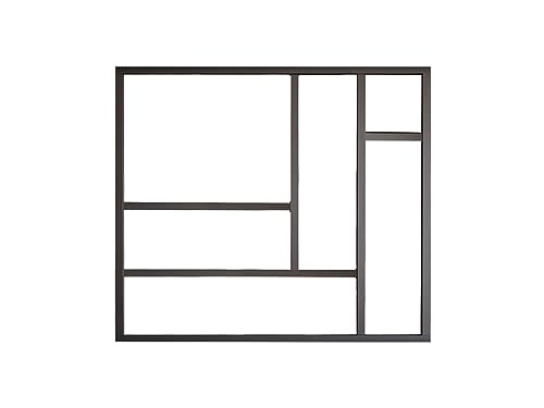 Vente-unique-Atelier Glaswand Design - 150 x 130 cm - thermolackiertes Aluminium - Schwarz - ARTENA Vente-unique-Atelier Glaswand Design - 150 x 130 cm - thermolackiertes Aluminium - Schwarz - ARTENA von Vente-unique