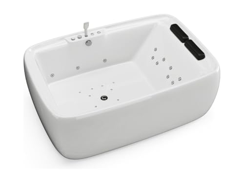 Vente-unique-Badewanne - 2 Personen - Weiß - 390 l - 180 x 120 x 60 cm - VOLUTA Vente-unique-Badewanne - 2 Personen - Weiß - 390 l - 180 x 120 x 60 cm - VOLUTA von Vente-unique