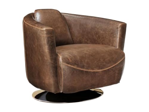 Vente-unique-Clubsessel Leder - Vintage Leder - FLORENTIN von Vente-unique
