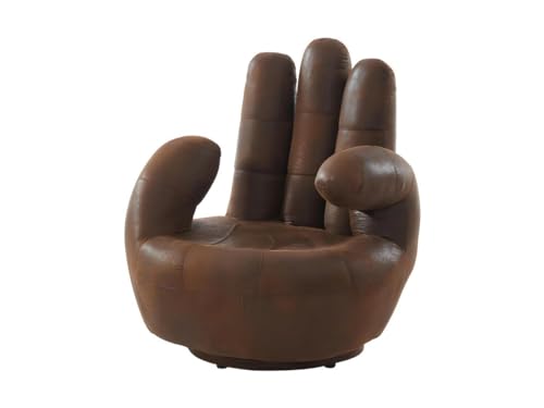 Vente-unique-Fingersessel drehbar - Microfaser - Vintage Look - Catchy Vente-unique-Fingersessel drehbar - Microfaser - Vintage Look - Catchy von Vente-unique