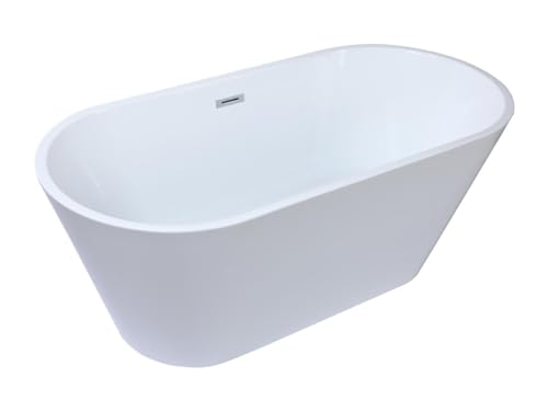 Vente-unique-Freistehende Badewanne Design - 201 L - 150 x 70 x 85 cm - Weiß - TWIGGY von Vente-unique
