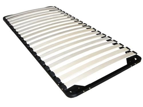 Vente-unique-Lattenrost - ohne Füße - 90 x 190 cm - 19 Latten - Schwarz - Kalista von YSMEE Vente-unique-Lattenrost - ohne Füße - 90 x 190 cm - 19 Latten - Schwarz - Kalista von YSMEE von Vente-unique