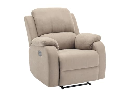 Vente-unique-Relaxsessel - Mikrofaser - Taupe - Brody von Vente-unique